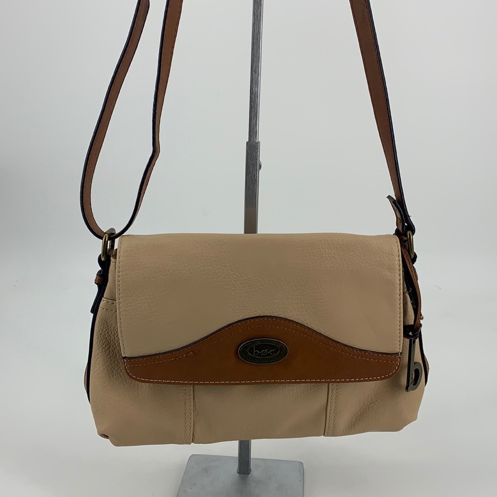b.o.c. Brown and Tan Crossbody Bag